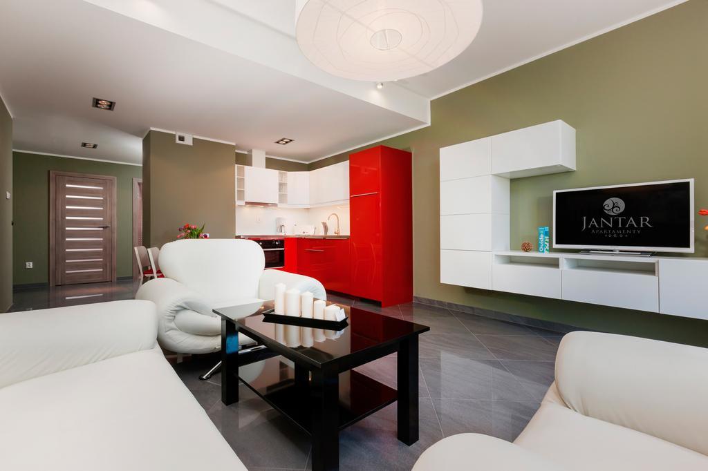 Jantar Apartamenty Deluxe Sea View Kołobrzeg Habitación foto