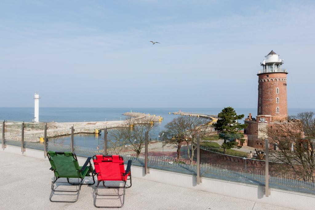 Jantar Apartamenty Deluxe Sea View Kołobrzeg Habitación foto